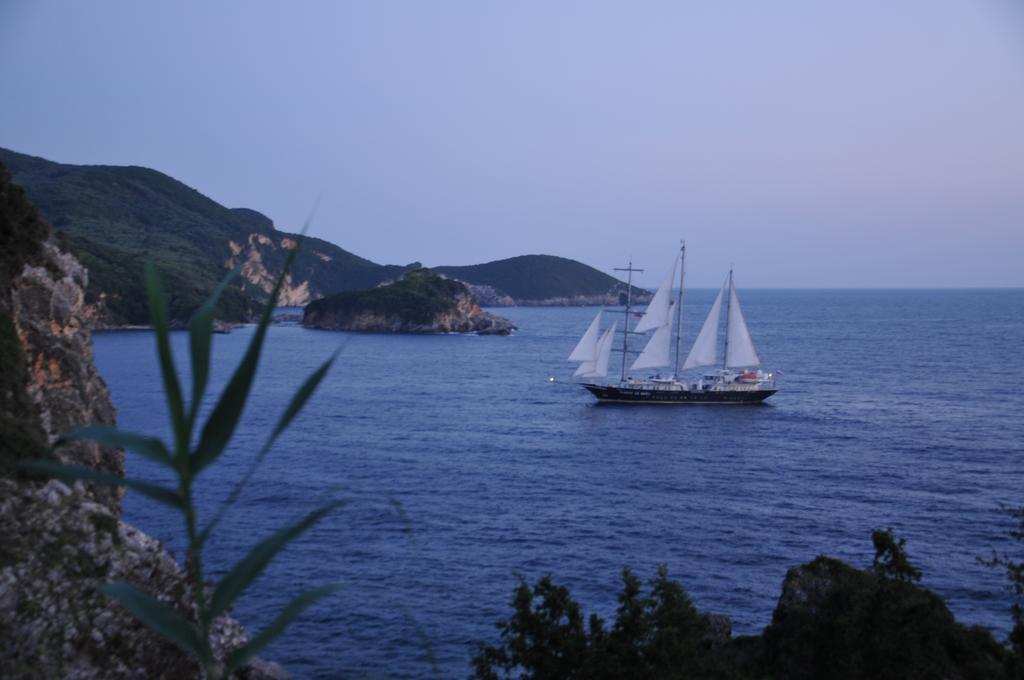 Appartamento Sea View Palaiokastritsa Esterno foto